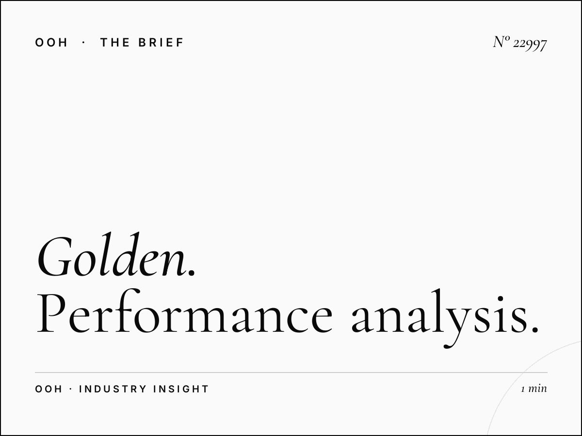 Golden Beach Static Billboards ROI: Performance Analysis for Media Buyers