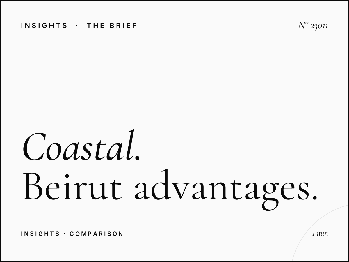 Coastal Static vs Digital: Beirut Advantages