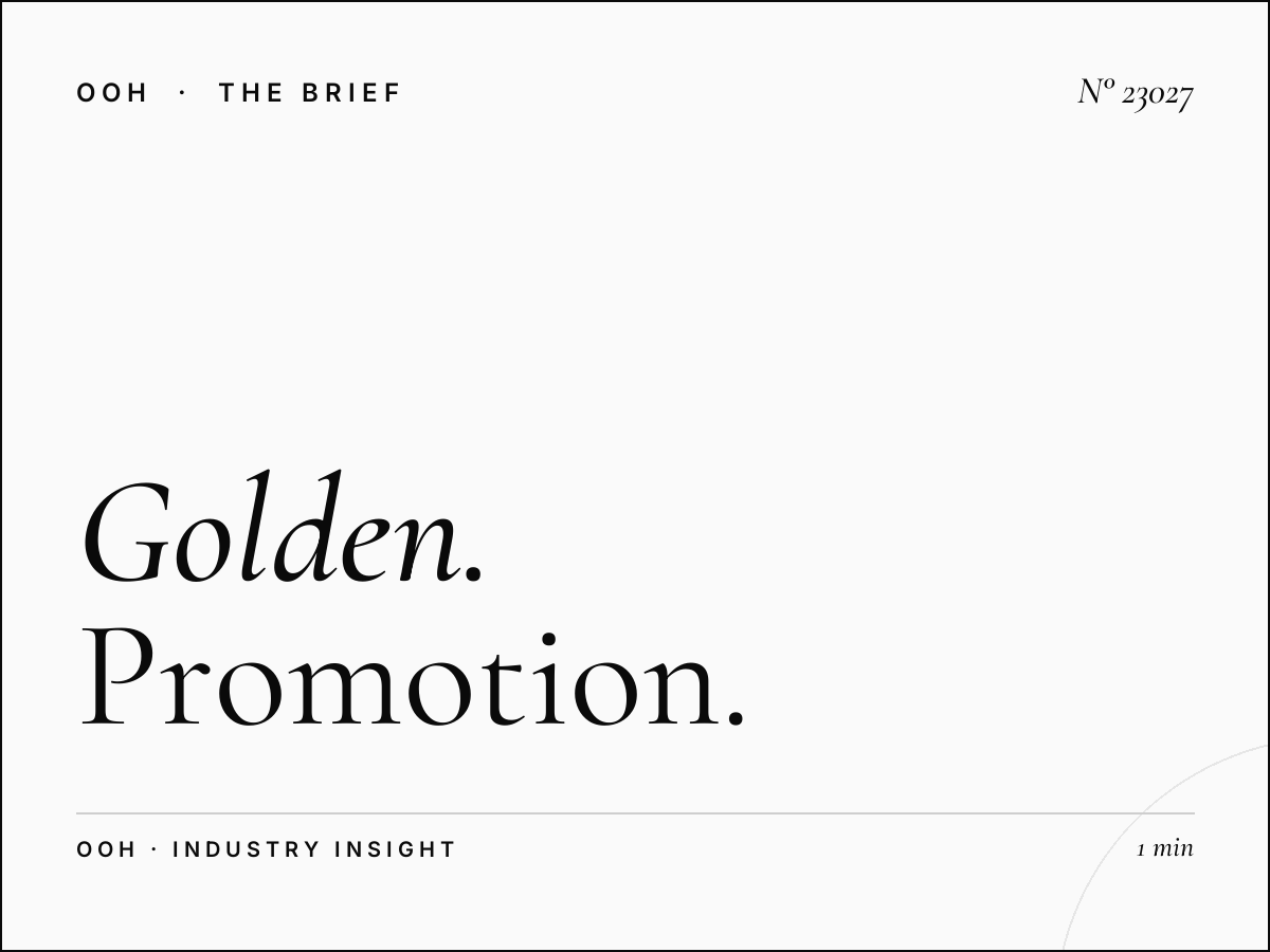 Golden Beach Static Billboards Event: Promotion