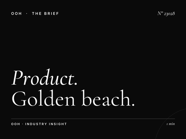Product Launch Beirut: Golden Beach Billboards Impact