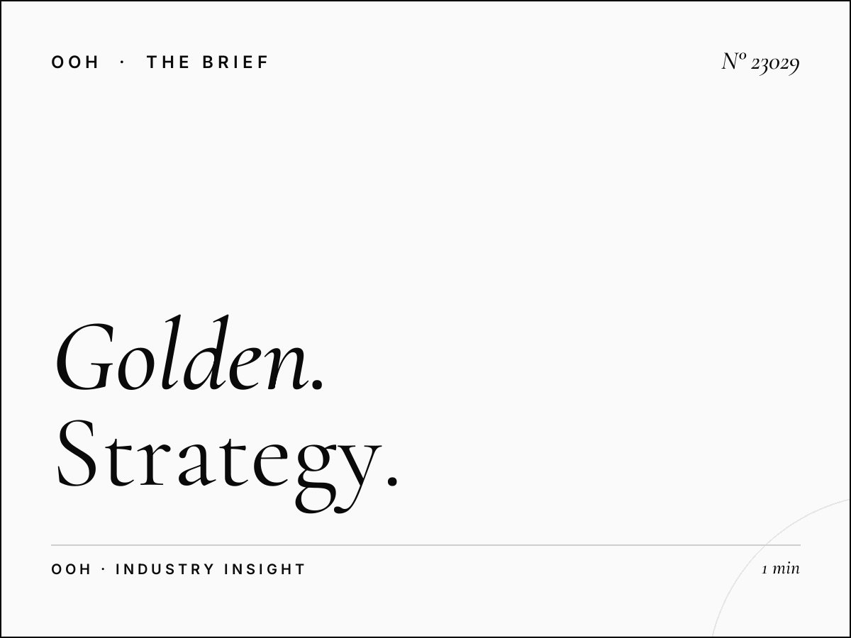 Golden Beach Billboards New Product: Strategy