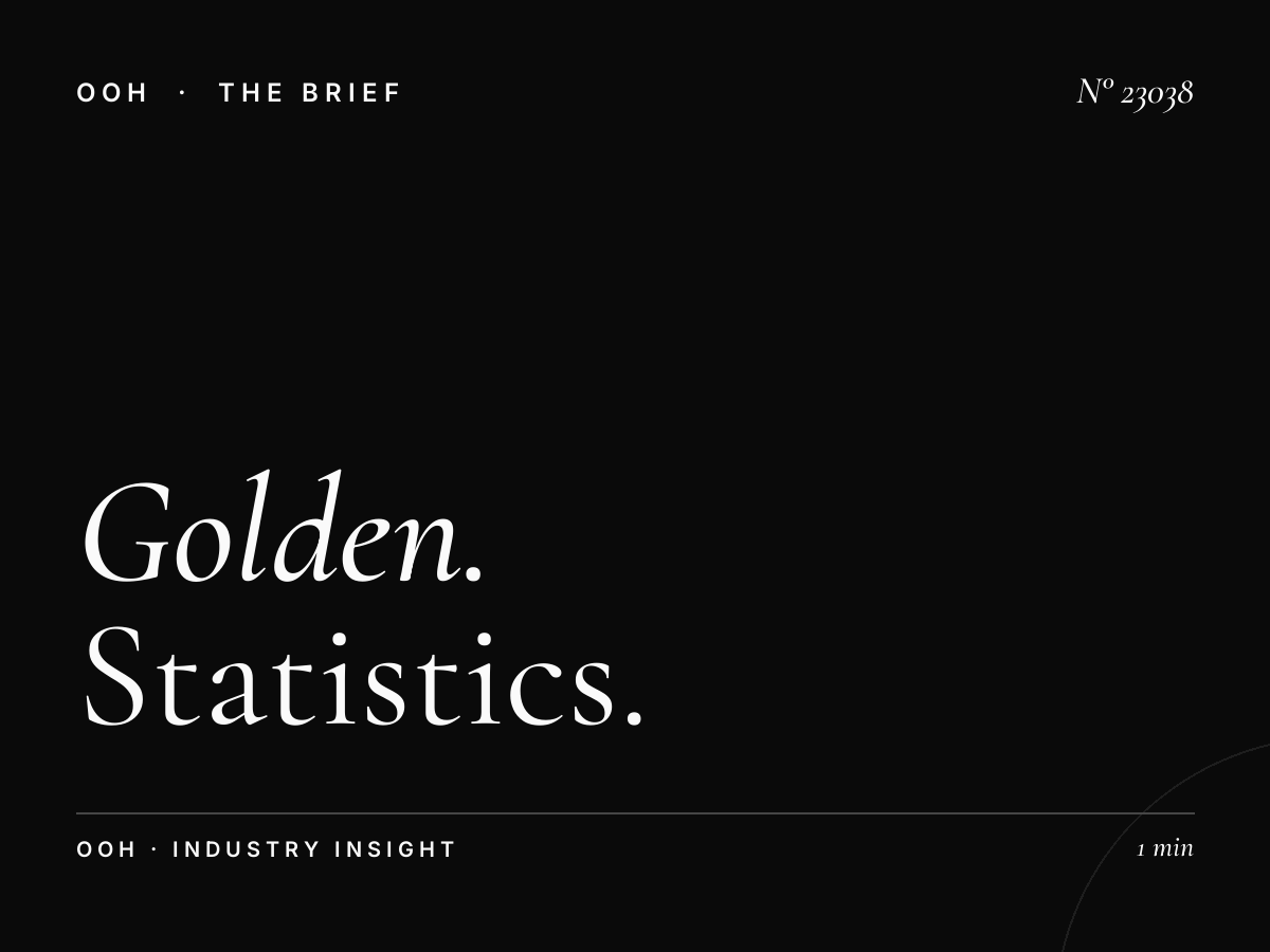 Golden Beach Billboards Commuter Flow: Statistics