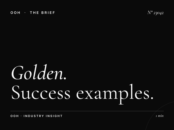 Golden Beach Static Billboards Cases: Success Examples