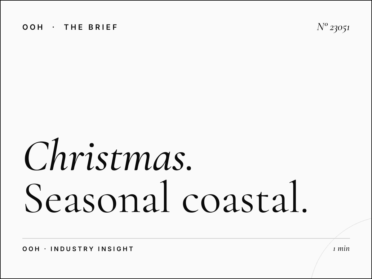 Christmas Golden Beach Billboards: Seasonal Coastal Beirut