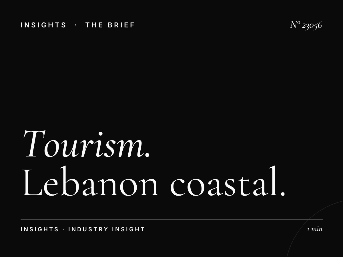 Tourism Golden Beach Static: Lebanon Coastal Tourism