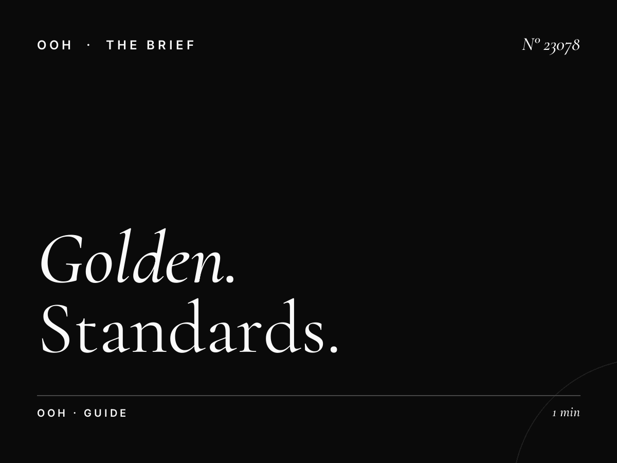 Golden Beach Static Billboard Dimensions: Standards Guide for Effective Outdoor Advertising