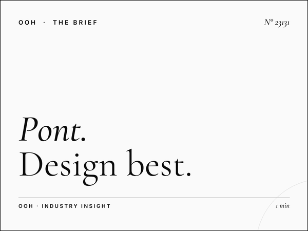 Pont Antelias Billboard Creative: Design Best Practices