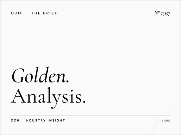 Golden Beach Static Billboard Audience Profile: Analysis