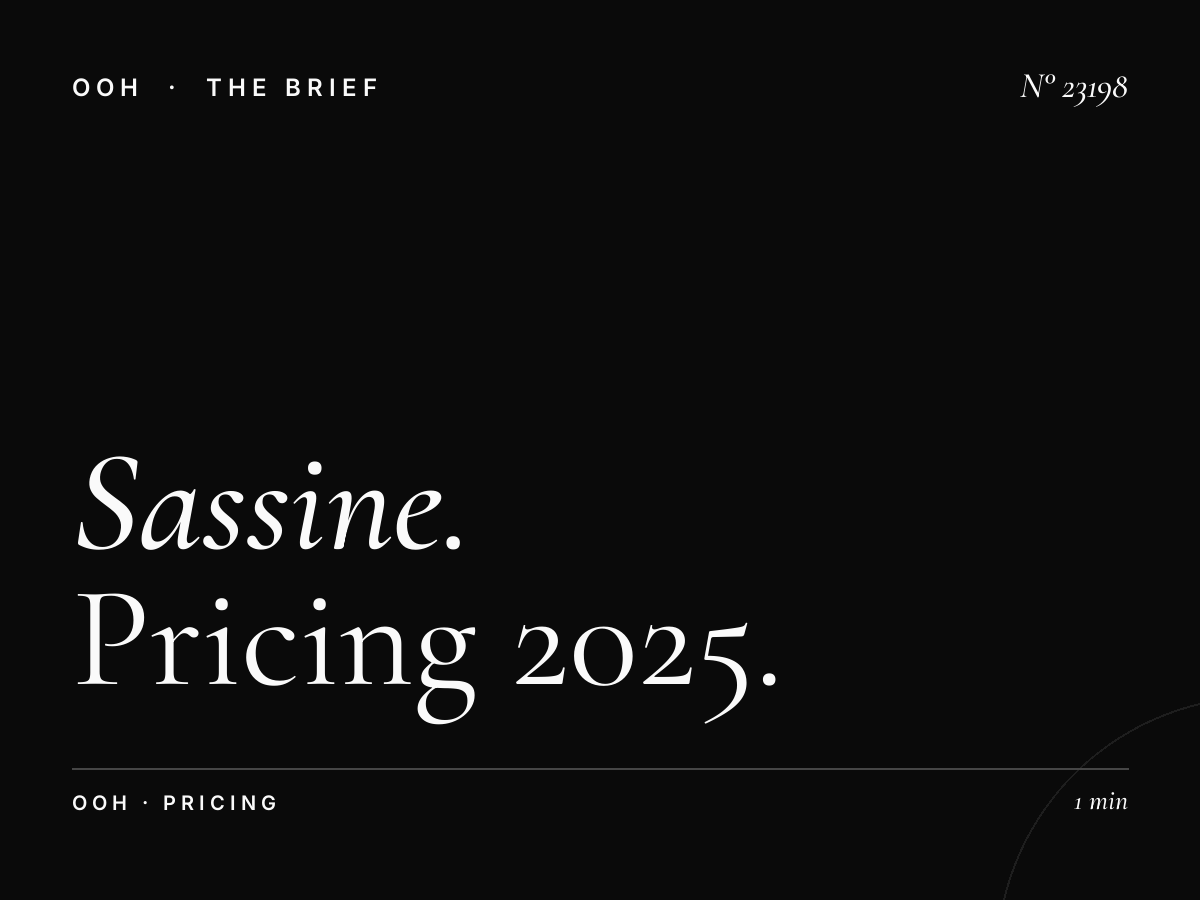 Sassine Square Static Billboard Cost: Complete Pricing 2025
