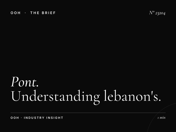 Pont Antelias Billboard Competitive Analysis: Understanding Lebanon's Premier Advertising Market Share