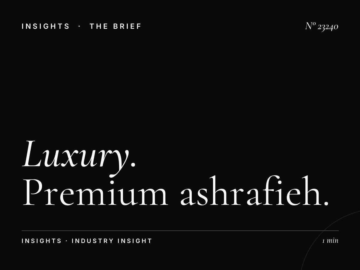 Luxury Brands Sassine Square: Premium Ashrafieh Beirut