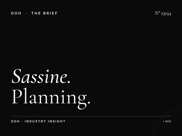 Sassine Square Static Billboard Campaign: Planning