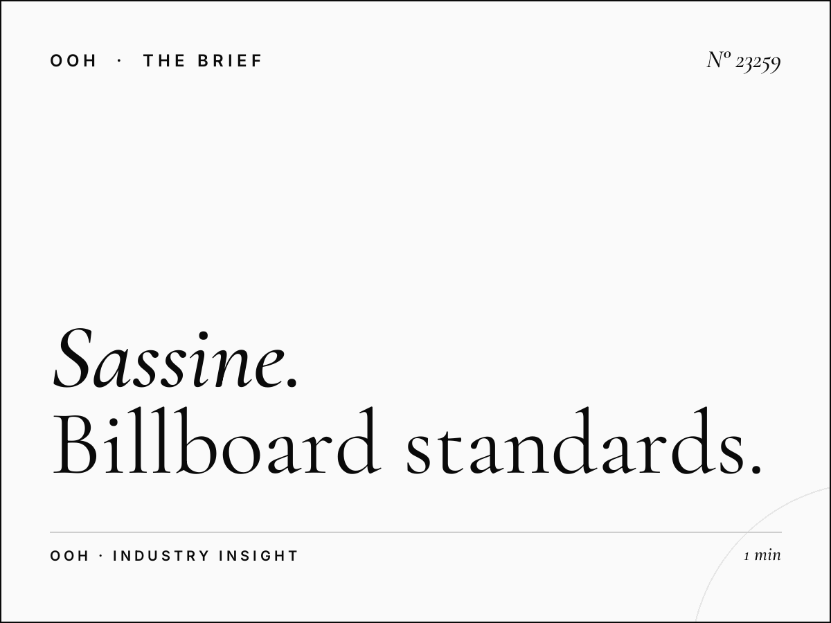 Sassine Square Billboard Dimensions: Billboard Standards