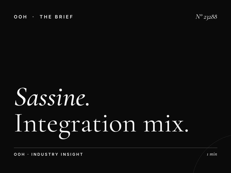 Sassine Square Billboard Marketing: Integration Mix