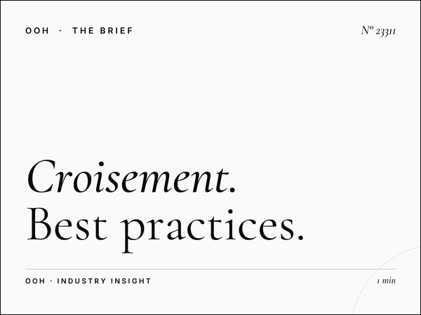 Croisement Menzah Unipole Creative: Best Practices