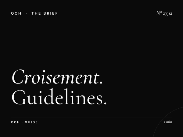 Croisement Menzah Static Unipole Design: Guidelines