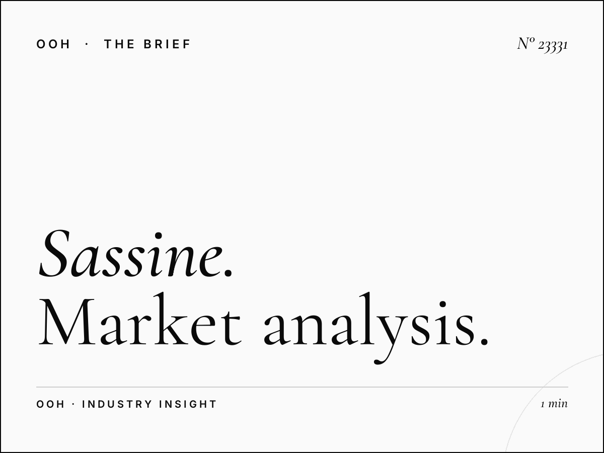 Sassine Square Static Billboard Competition: Market Analysis for Strategic Media Buyers