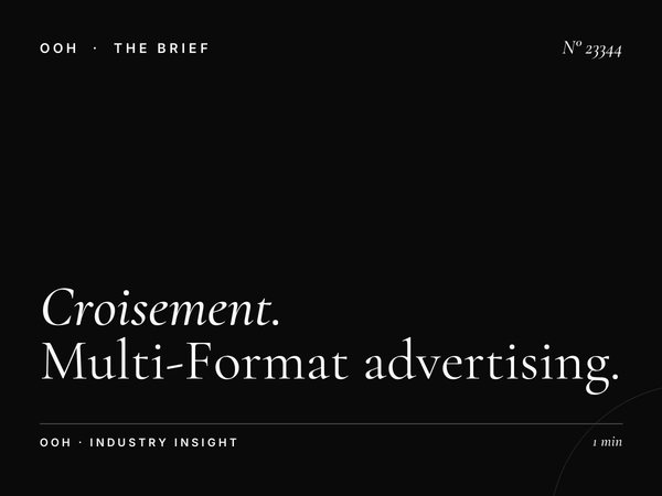 Croisement Menzah Static Unipole Integration: Multi-Format Advertising Success in Tunisia's Premium Location