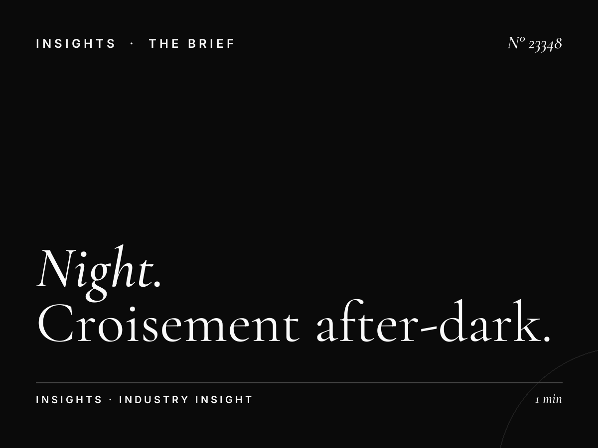 Night Tunis Menzah: Croisement After-Dark
