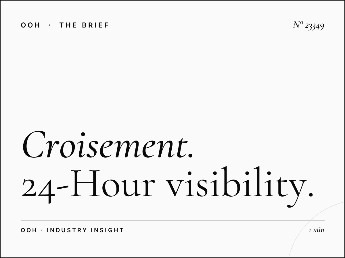 Croisement Menzah Unipole Lighting: 24-Hour Visibility