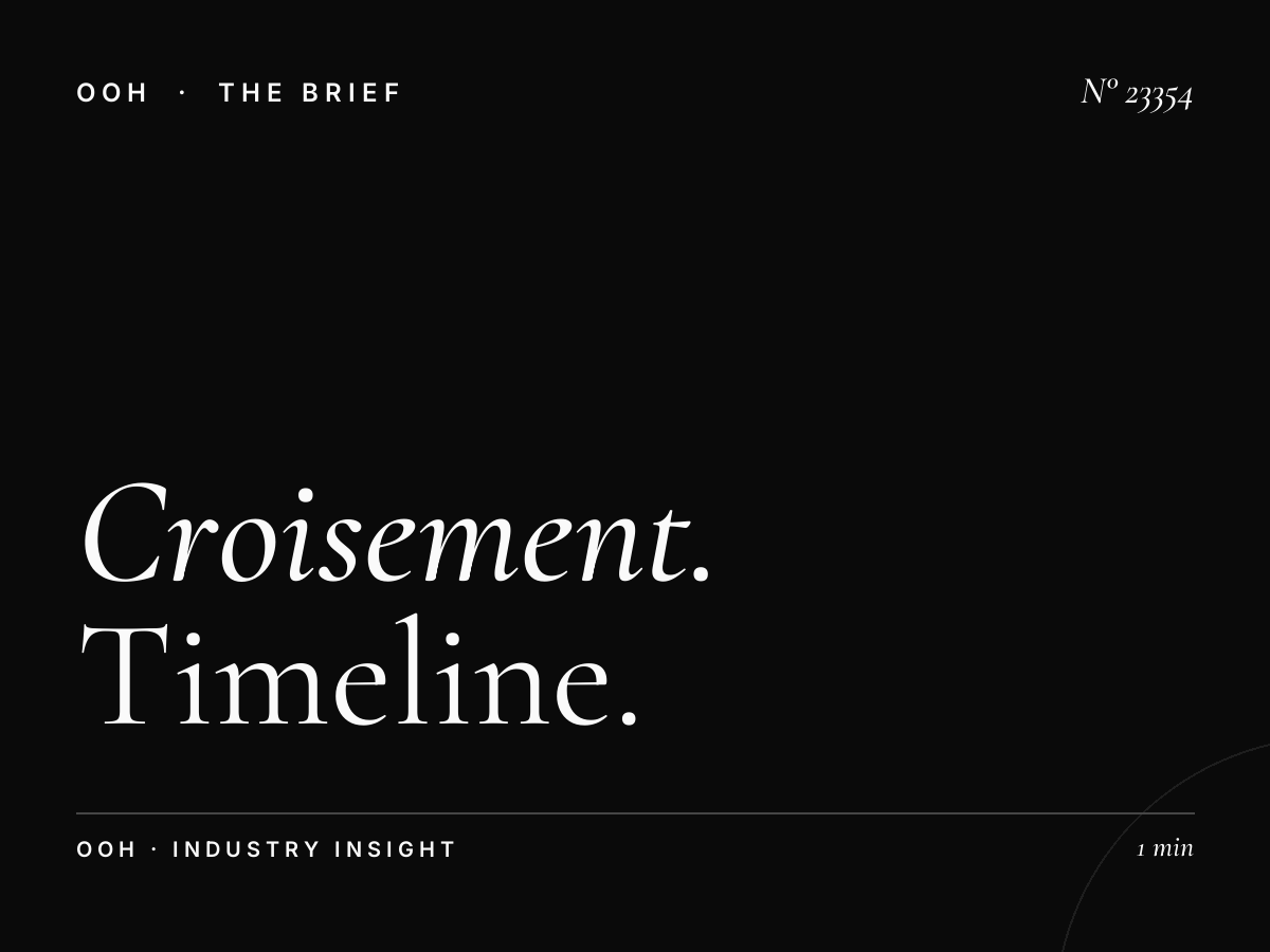 Croisement Menzah Static Unipole Production: Timeline