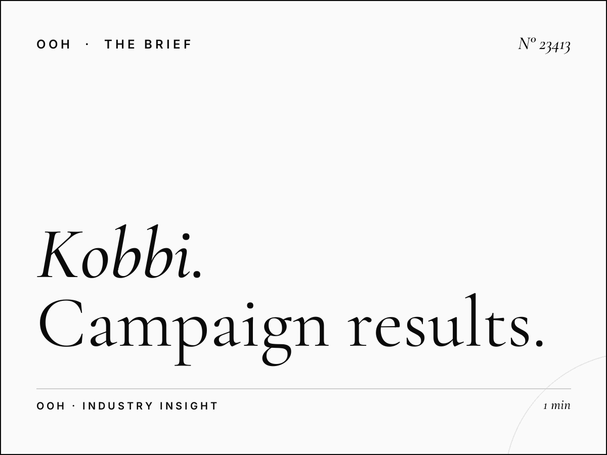 Kobbi Static Unipole Effectiveness: Campaign Results