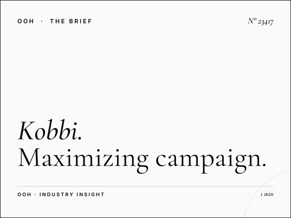 Kobbi Static Unipole Duration: Maximizing Campaign Length for Outdoor Advertising Success