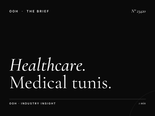 Healthcare Kobbi Static Unipole: Medical Tunis – Precision Outdoor Advertising for Tunisia's Healthcare Market