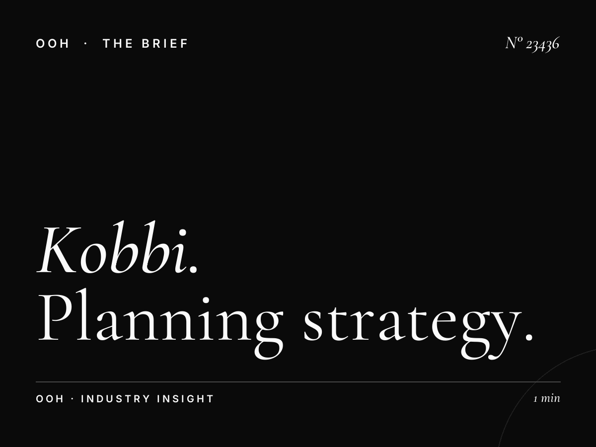 Kobbi Static Unipole Campaign: Planning Strategy
