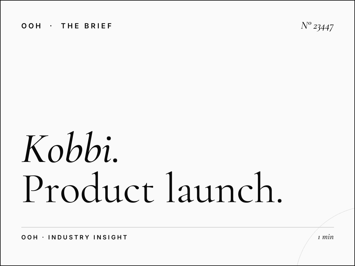 Kobbi Static Unipole Launch: Product Launch Revolutionizes Out-of-Home Advertising in Nigeria