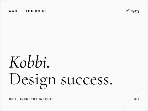 Kobbi Static Unipole Creative: Design Success