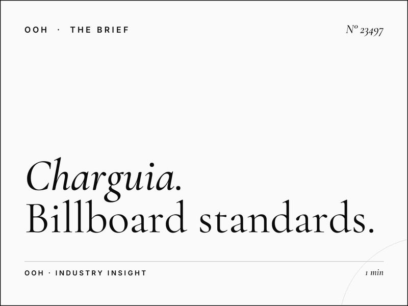 Charguia Static Unipole Dimensions: Billboard Standards