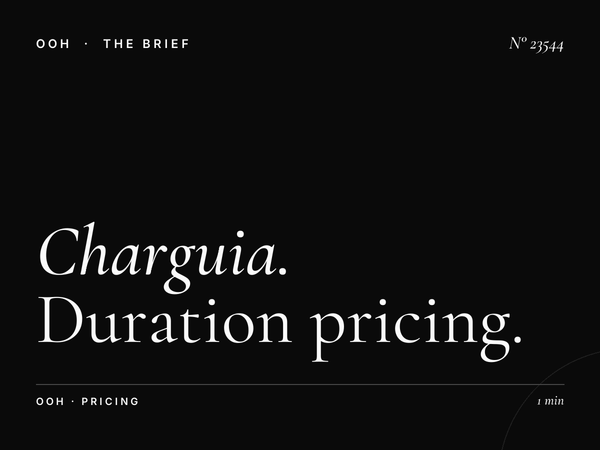 Charguia Unipole Monthly Rates: Duration Pricing Tunis