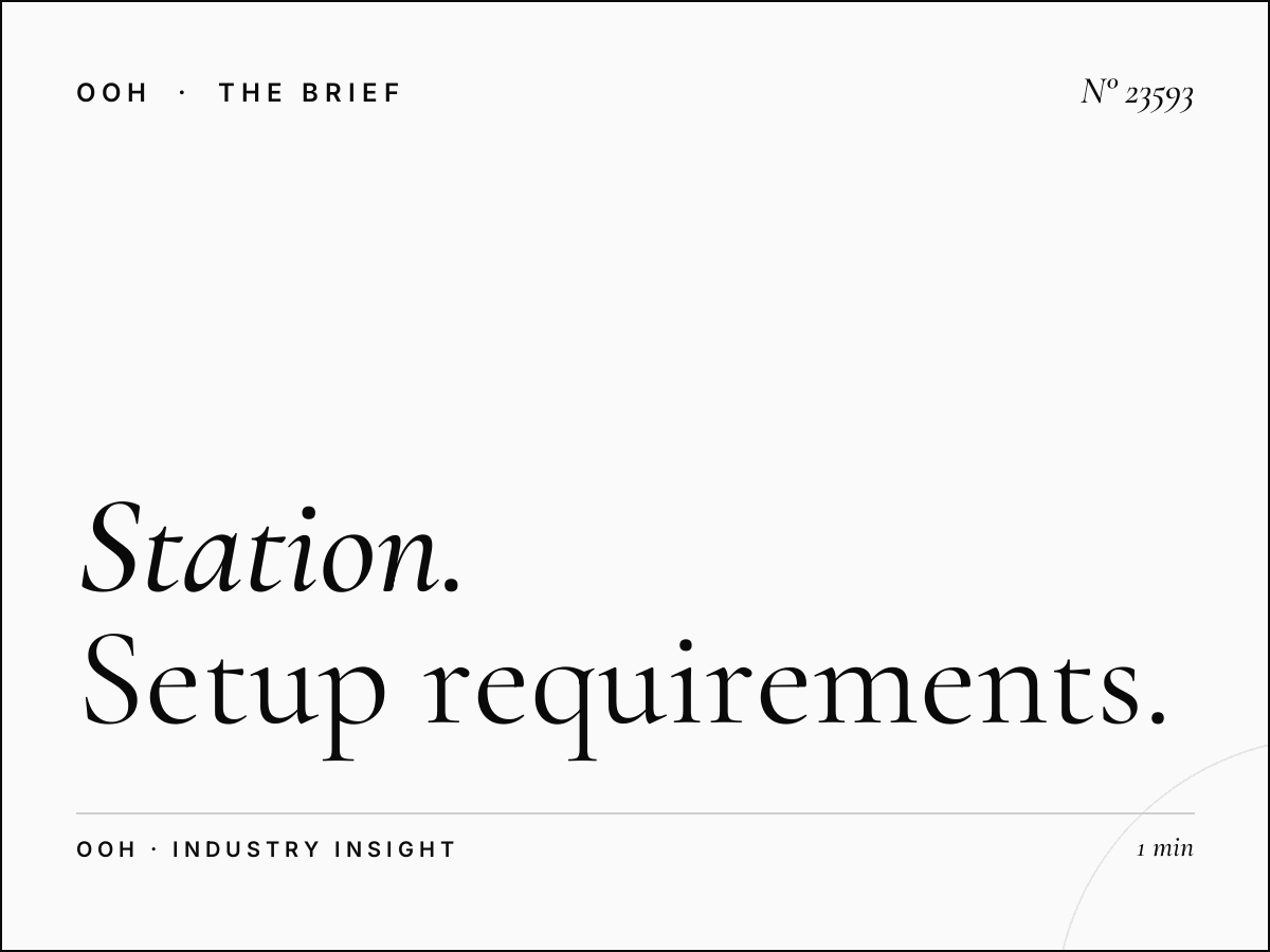 Station Total Unipole Installation: Setup Requirements