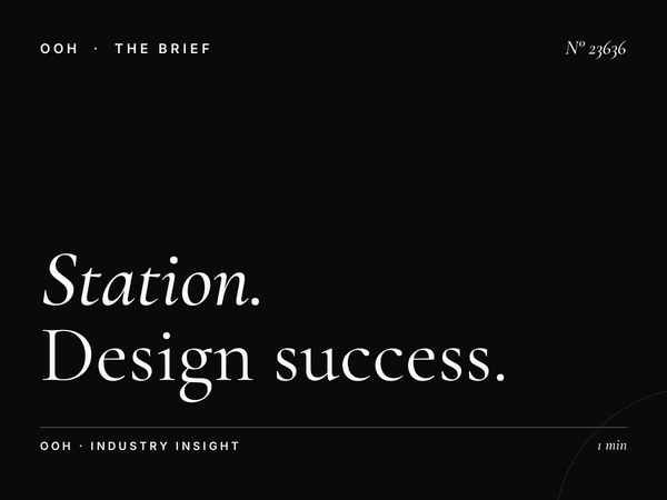 Station Total Static Unipole Creative: Design Success