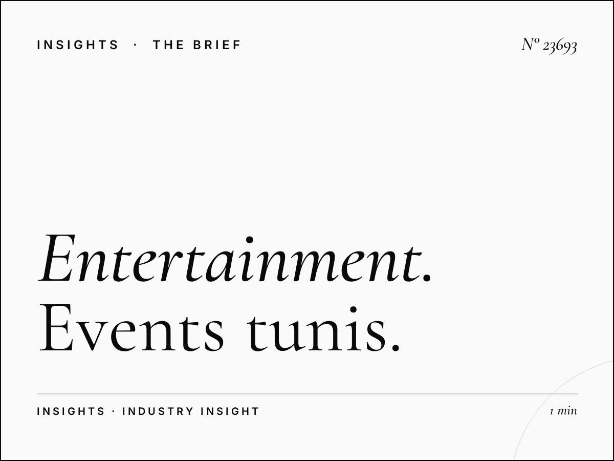 Entertainment Cité des Sciences: Events Tunis - Your Gateway to Tunisia's Most Engaged Audiences