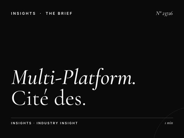 Multi-Platform Tunis: Cité des Sciences Campaign