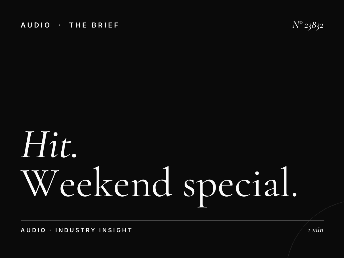 Hit Radio 100.3 FM: Weekend Special Events Radio Advertising
