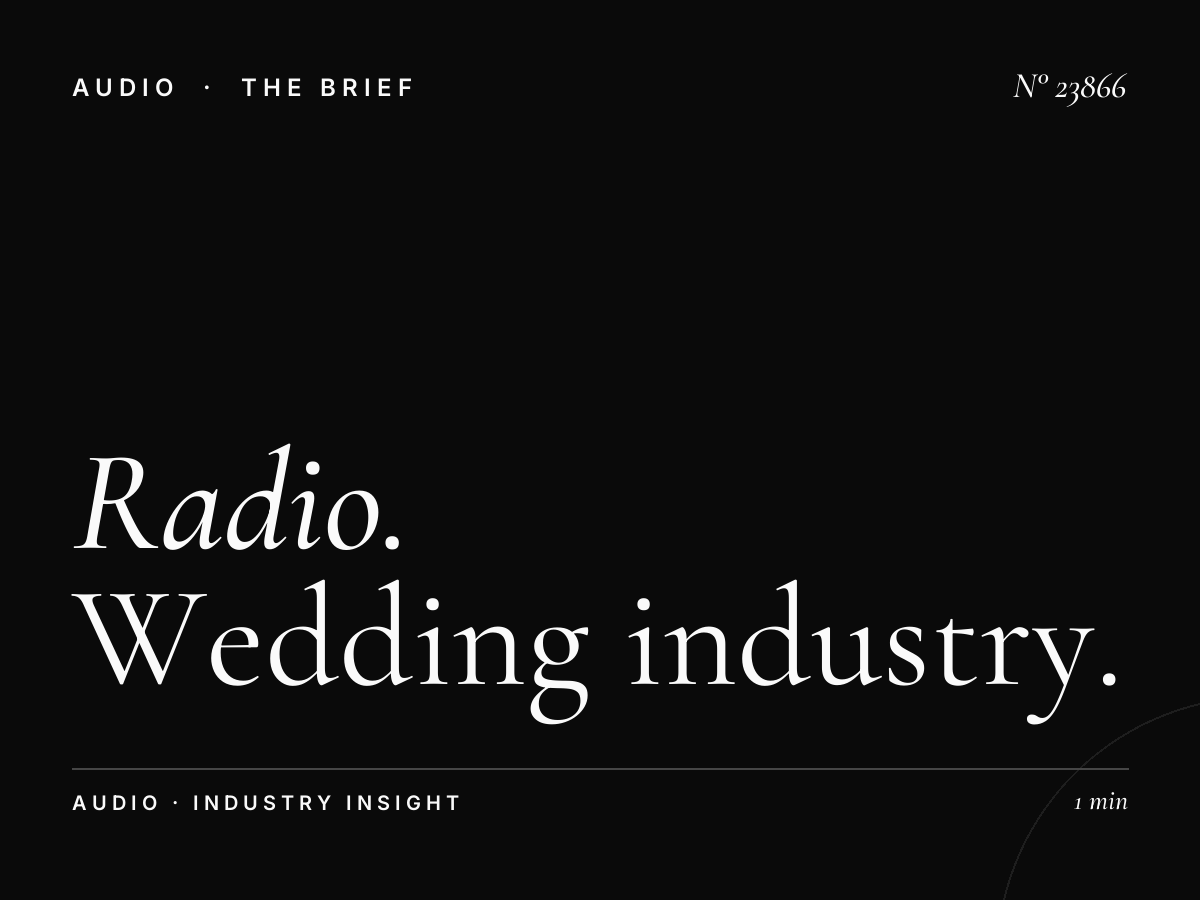 Radio Azawan 93.5 FM: Wedding Industry Event Radio Marketing