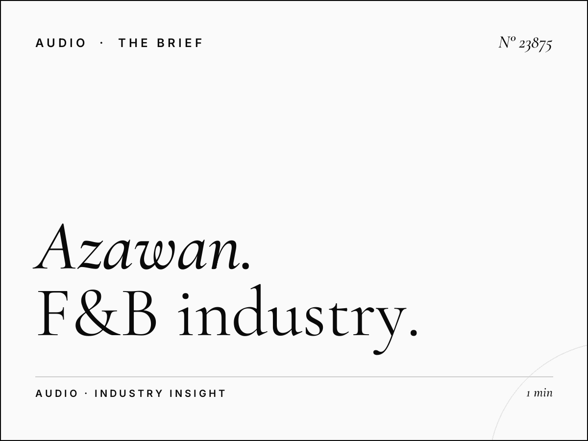 Azawan 93.5 FM: F&B Industry Radio Advertising Strategies