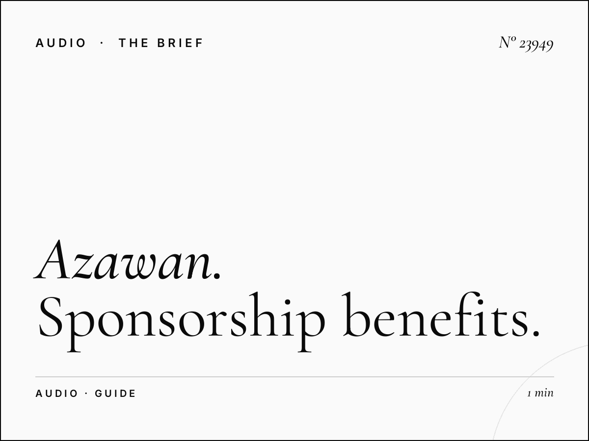 Azawan 93.5 FM: Sponsorship Benefits Radio Advertising Guide
