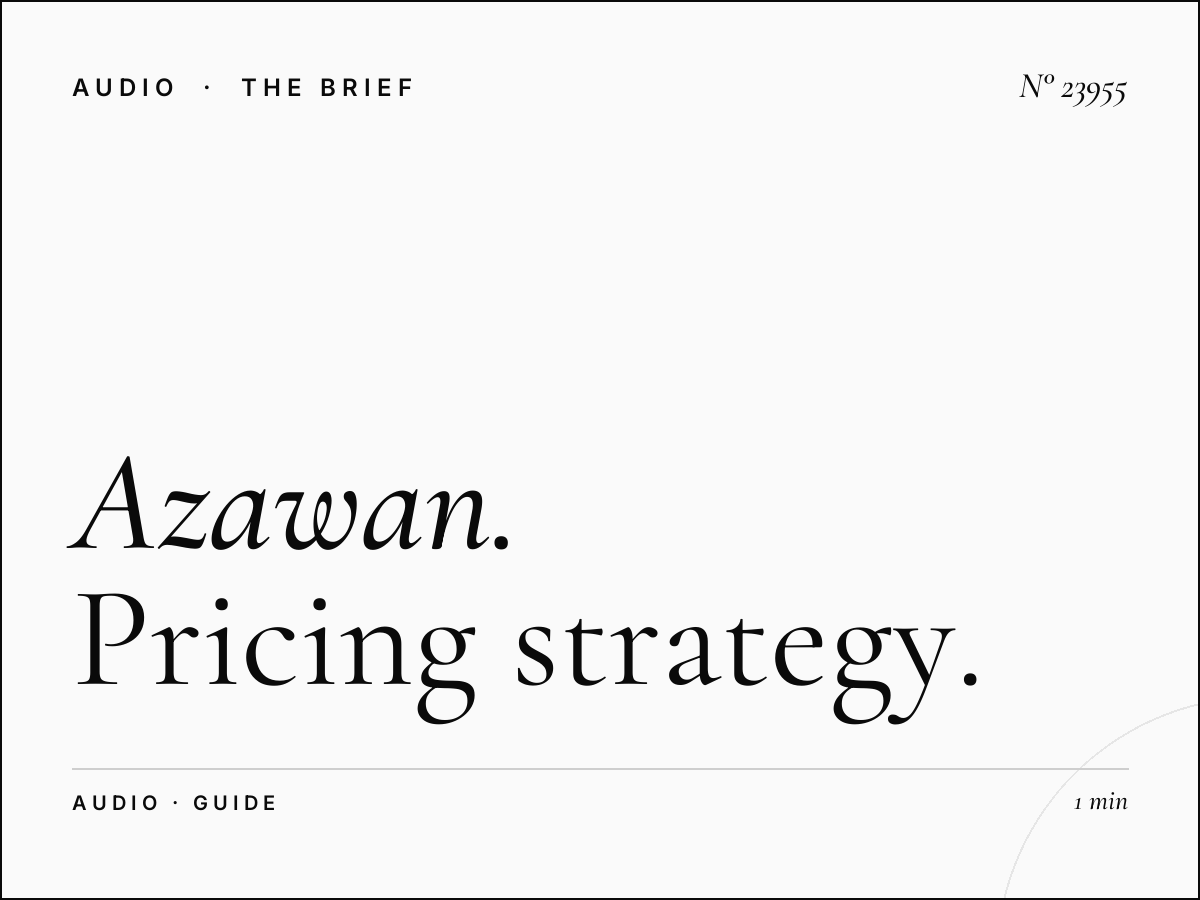 Azawan 93.5 FM: Pricing Strategy Radio Advertising Guide
