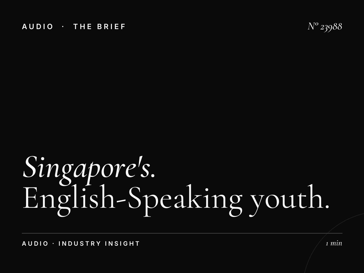 Why Singapore's English-Speaking Youth Trust 987 FM