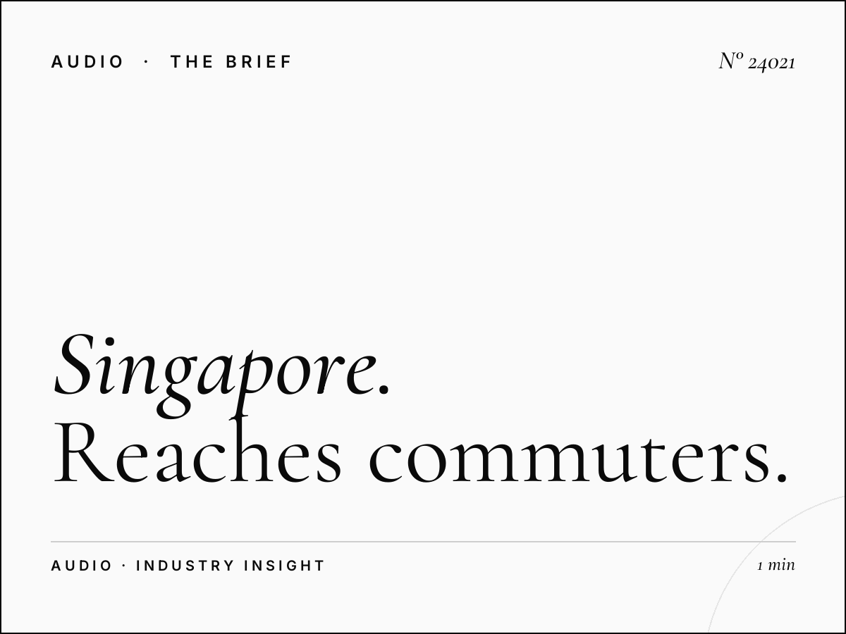 How 987 FM Singapore Reaches Commuters in Singapore