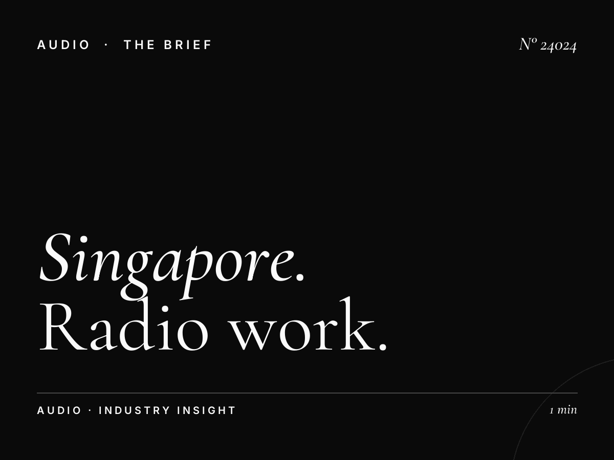 987 FM Singapore for Luxury Brands: Does Radio Work at the High End?