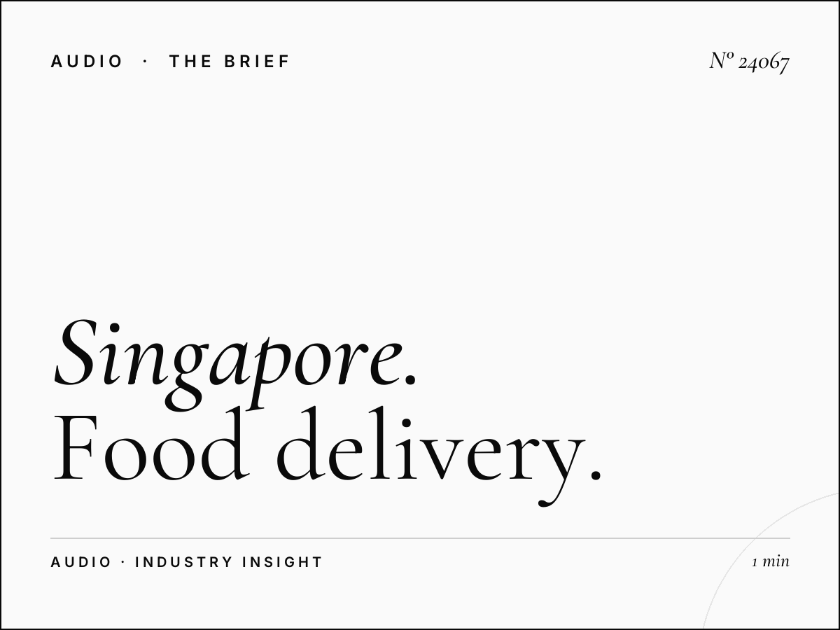 987 FM Singapore for Food Delivery and App-Based Brands