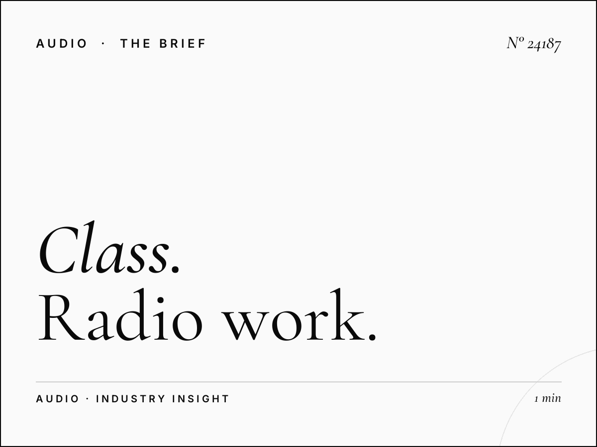 Class 95 FM Singapore for Luxury Brands: Does Radio Work at the High End?