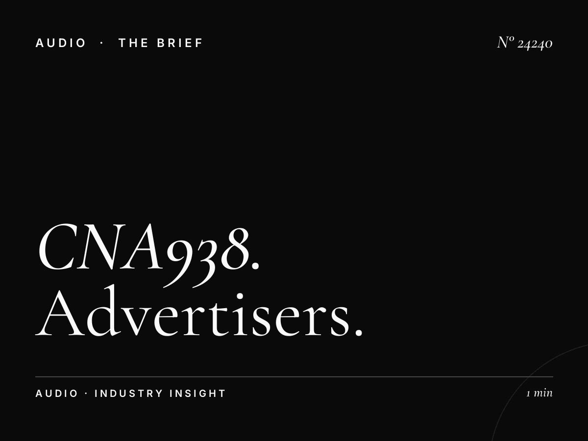 CNA938 93.8 FM Singapore for B2B Brands: What Advertisers Need to Know
