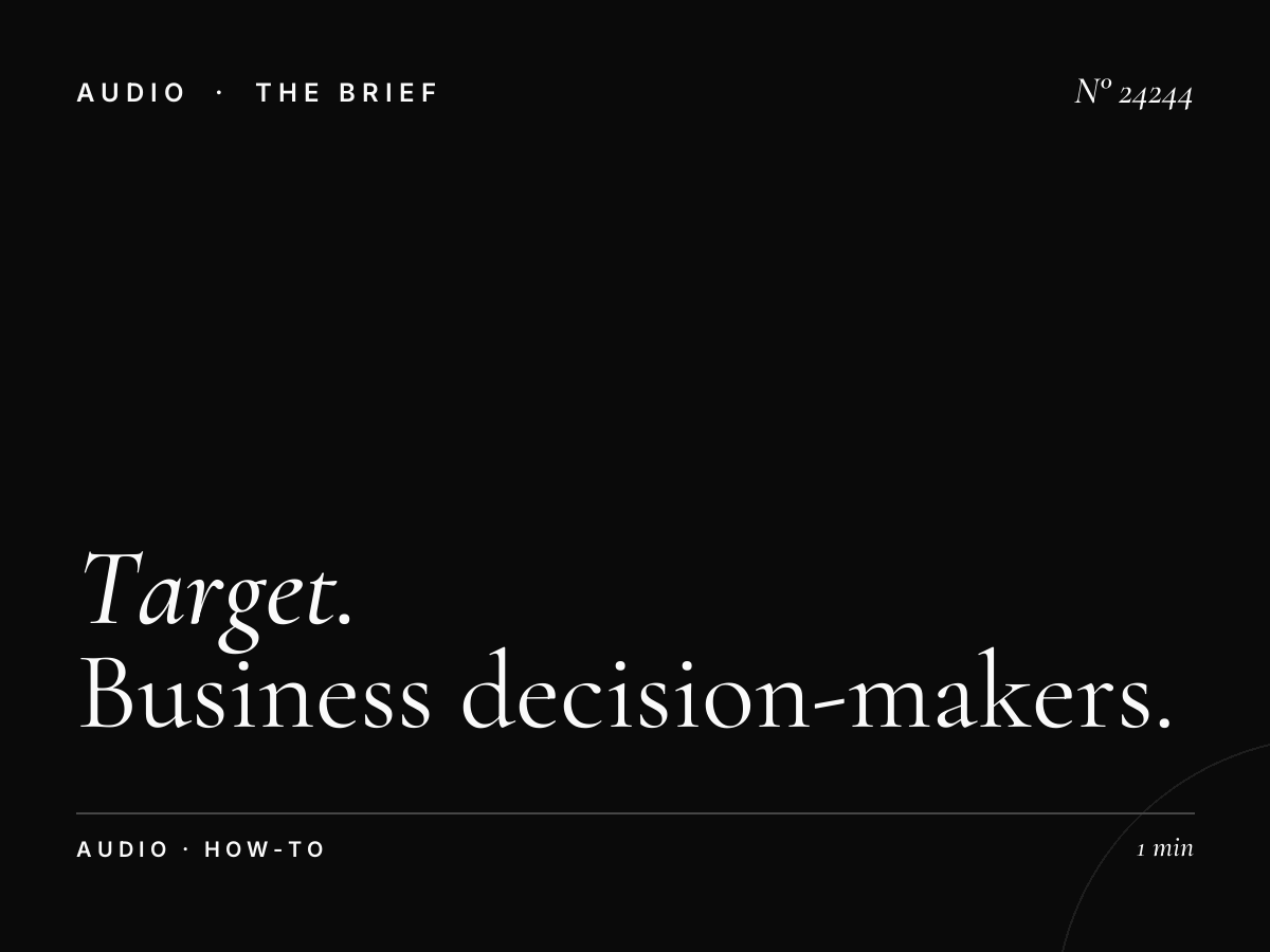How to Target Business Decision-Makers Through CNA938 93.8 FM Singapore