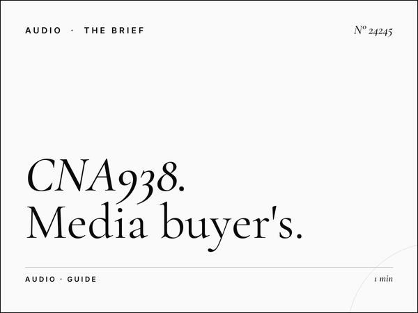 CNA938 93.8 FM Singapore for Professional Services: A Media Buyer's Guide